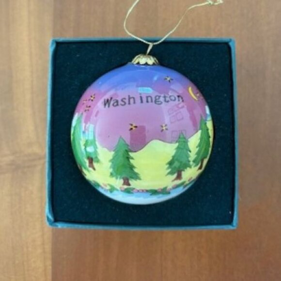 Washington State Christmas Ornaments (2) - Wilderness and Camping Theme - Picture 4 of 8